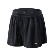 Mens Black Running Gym Shorts