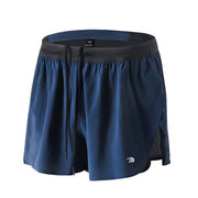 Mens Navy Running Gym Shorts for men