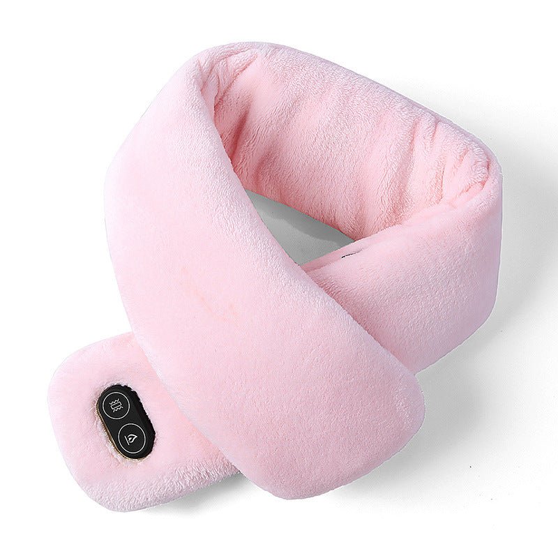 pink Heated Massage Scarf