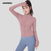 pink Slim Fit UV UPF50+ Sports Jacket Sun Protection Clothing