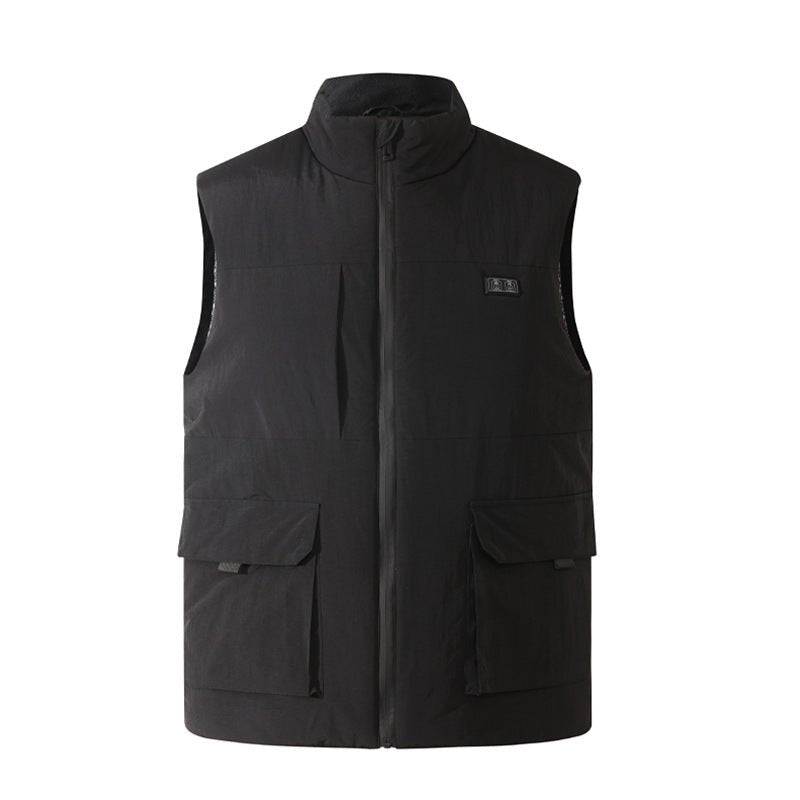 Plue Size Black Smart Heated Vest - Sidiou Group