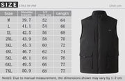Plue Size Black Smart Heated Vest - Sidiou Group