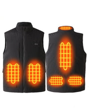 Plue Size Black Smart Heated Vest - Sidiou Group