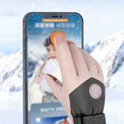 touch screen Fleece Waterproof Thermal Ski Gloves