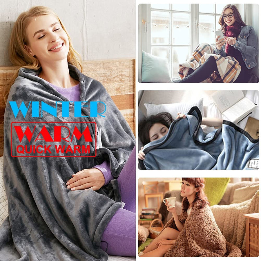 Unisex Heated Shawl Blanket - Sidiou Group