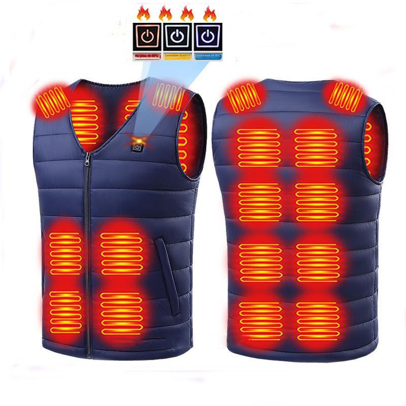 Unisex Heated V Neck Gilet - Sidiou Group
