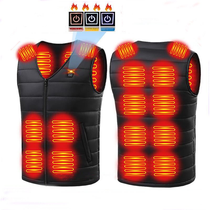 Unisex Heated V Neck Gilet - Sidiou Group