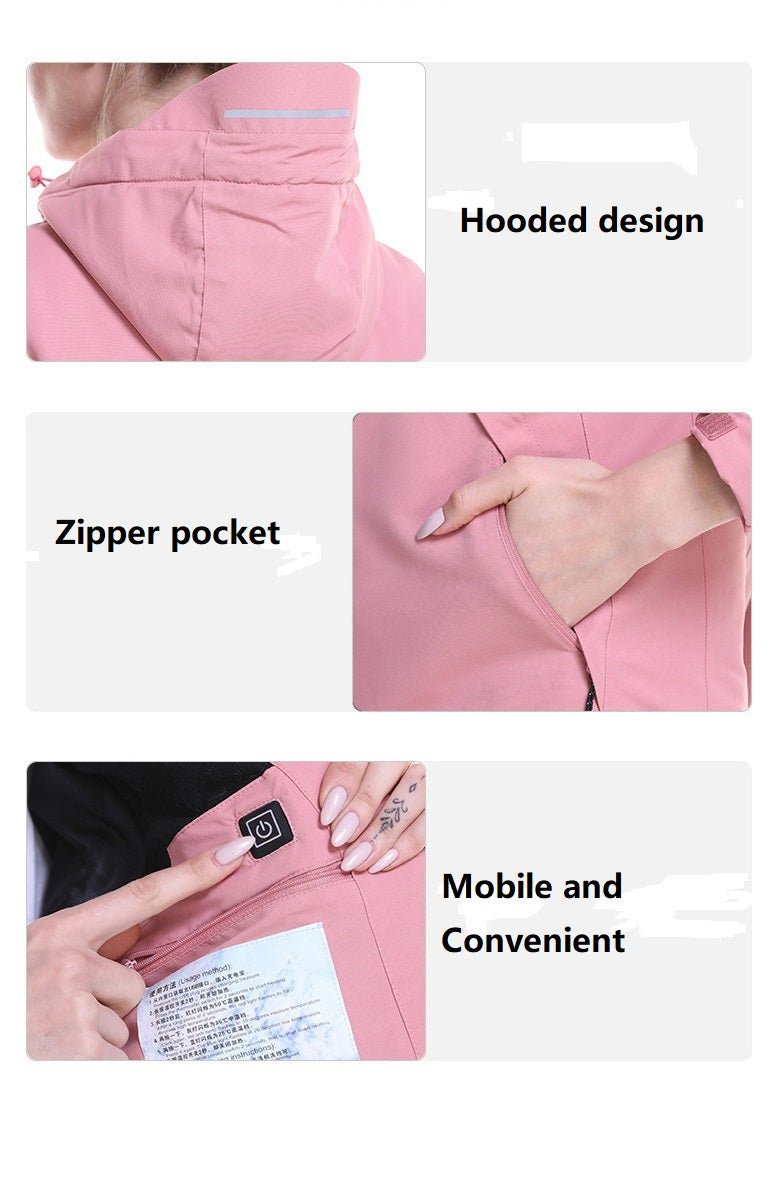 Unisex Outdoor Heated Trekking Jacket - Sidiou Group