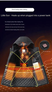 Unisex Outdoor Heated Trekking Jacket - Sidiou Group