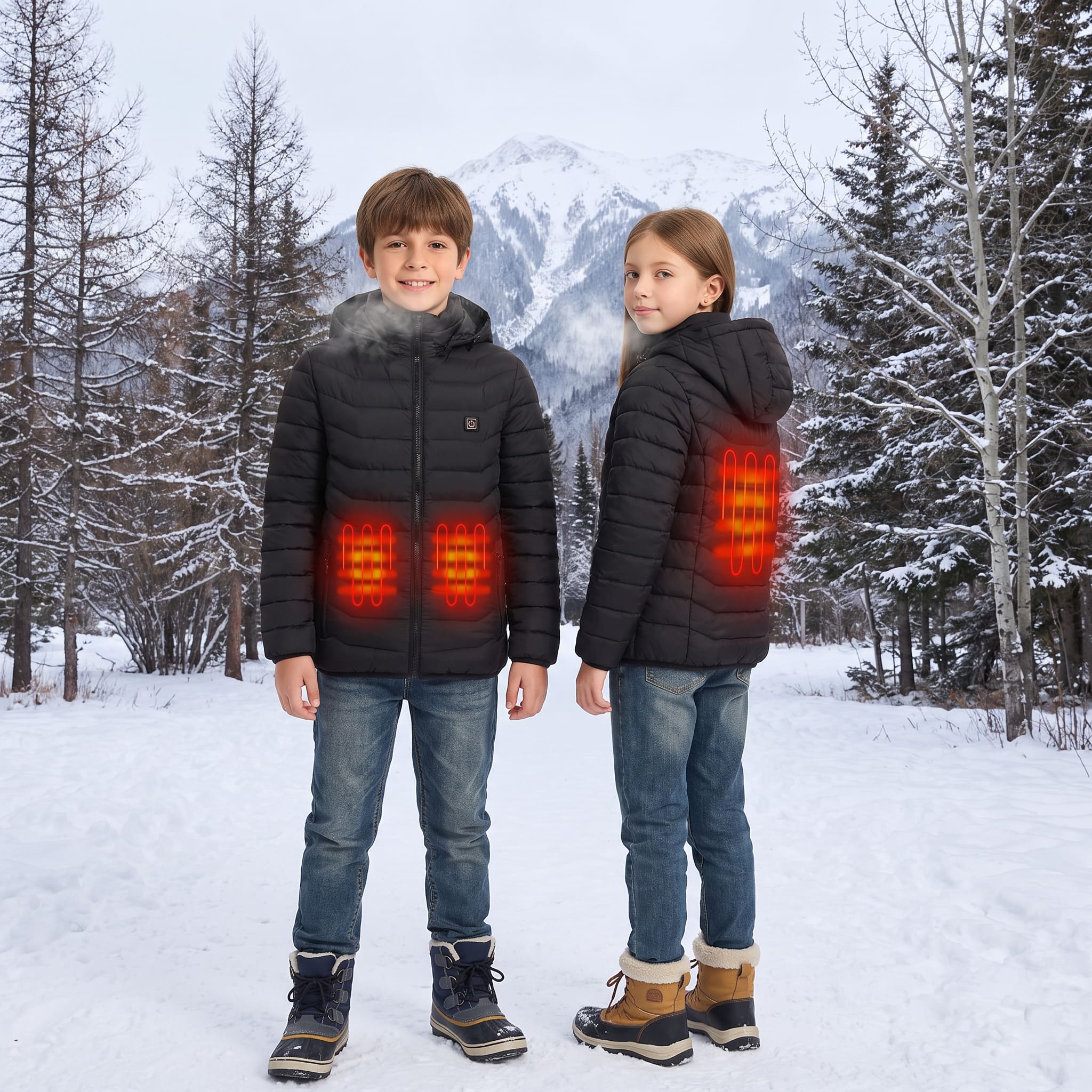 kids heated clothes