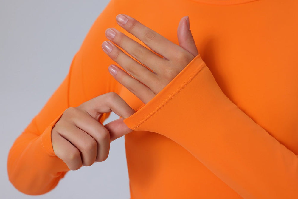 Sun Protection Long Sleeve Yoga Top