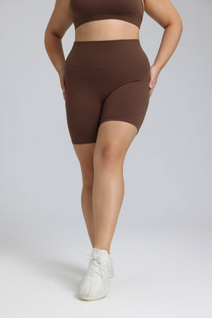 Plus Size Buttery Soft Yoga Shorts