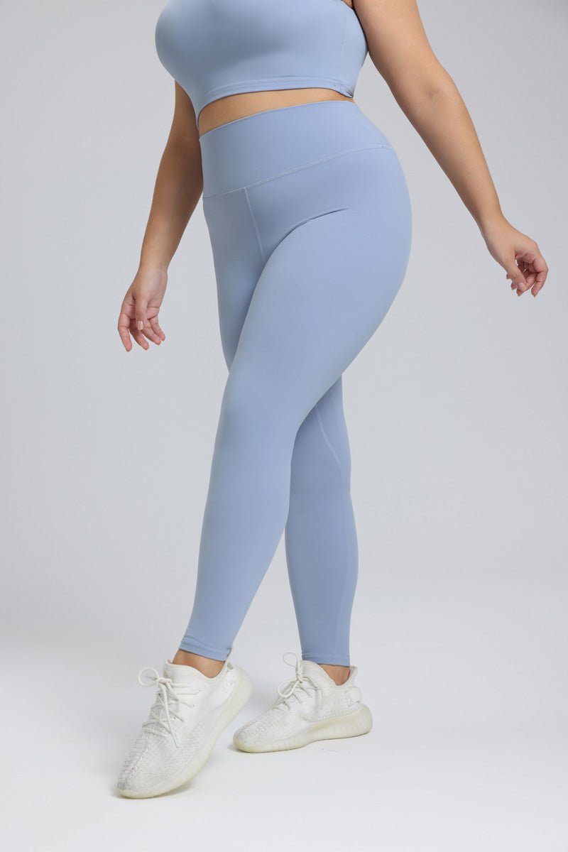 Pantaloni da yoga a taglia grande con sensazione di pelle nuda