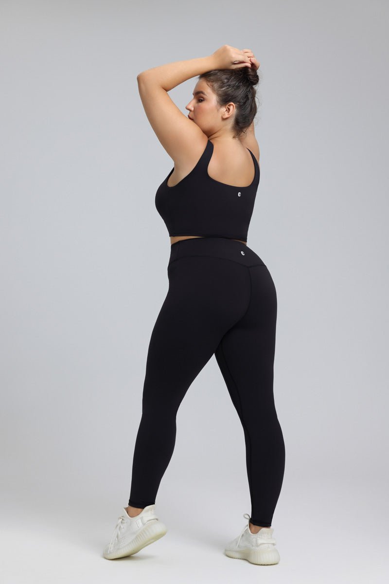 Plus Size Wide Strap Yoga Bra