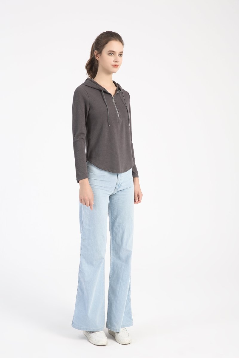 Women’s Half-Zip Athleisure Hoodie