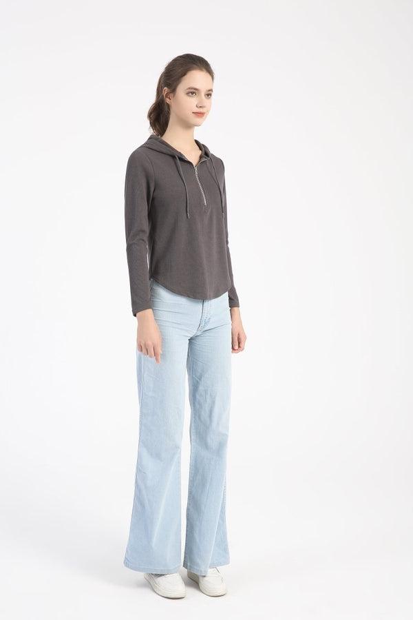 Women’s Half-Zip Athleisure Hoodie