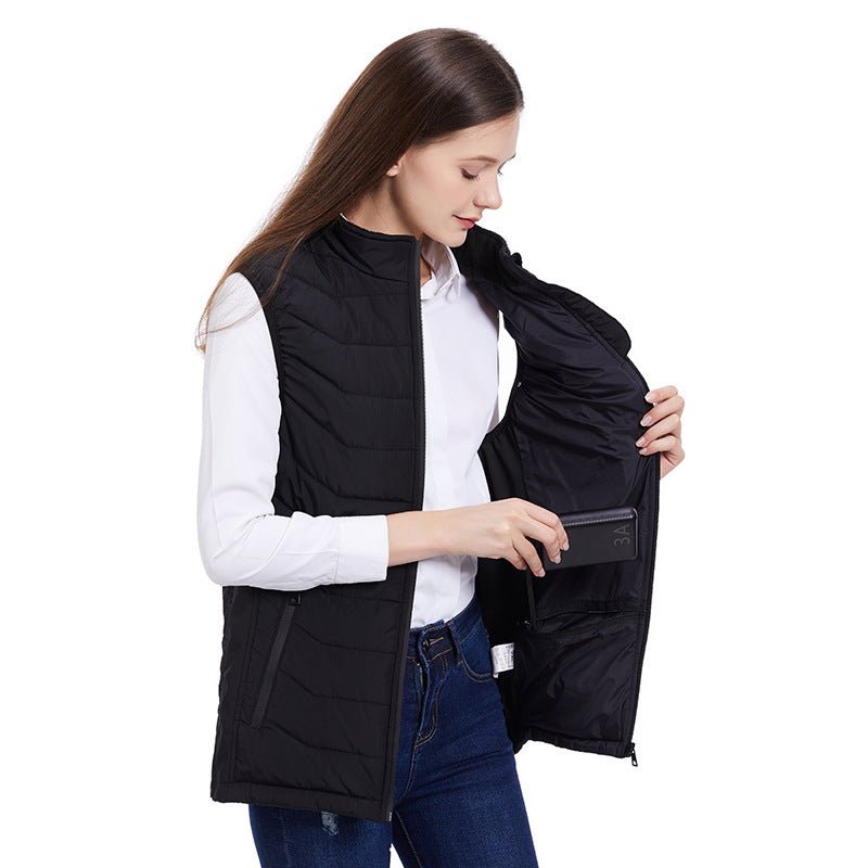 11 Area Dual Control Heated Gilet - Sidiou Group