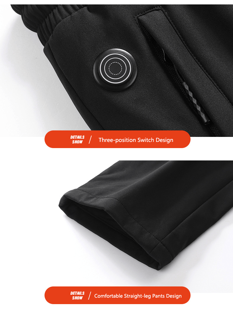 12 Area Heated Casual Pants - Sidiou Group