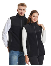 13 Area Black Fleece Heated Gilet - Sidiou Group