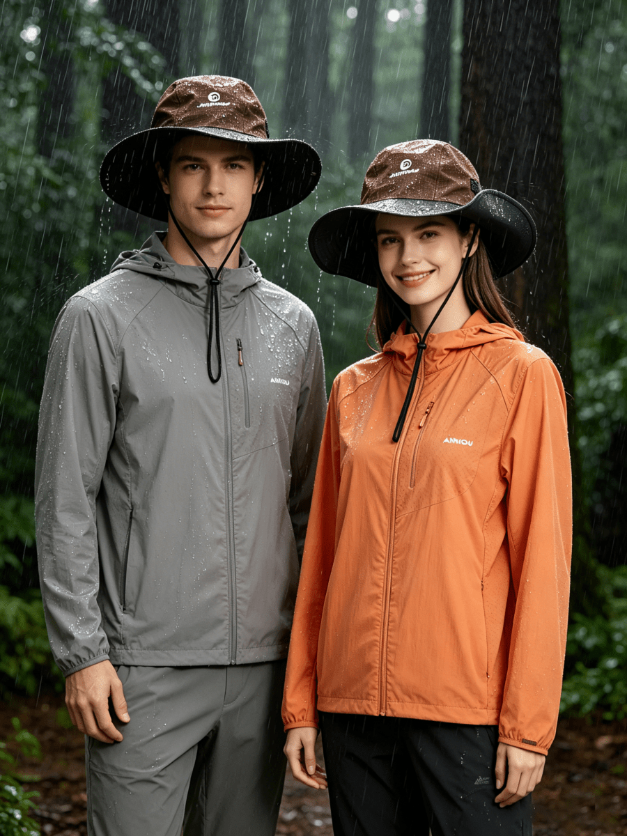 Waterproof Wide Brim Sun Hat UPF 50+