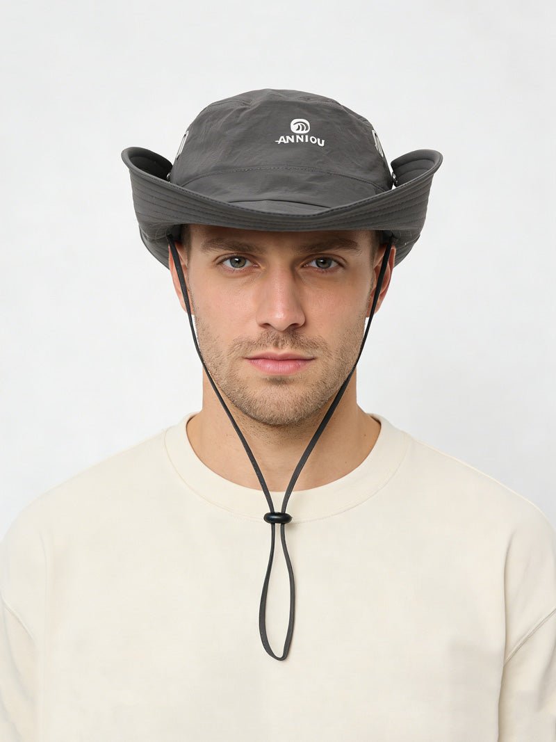 UPF50+ Wide Brim Foldable Bucket Hat