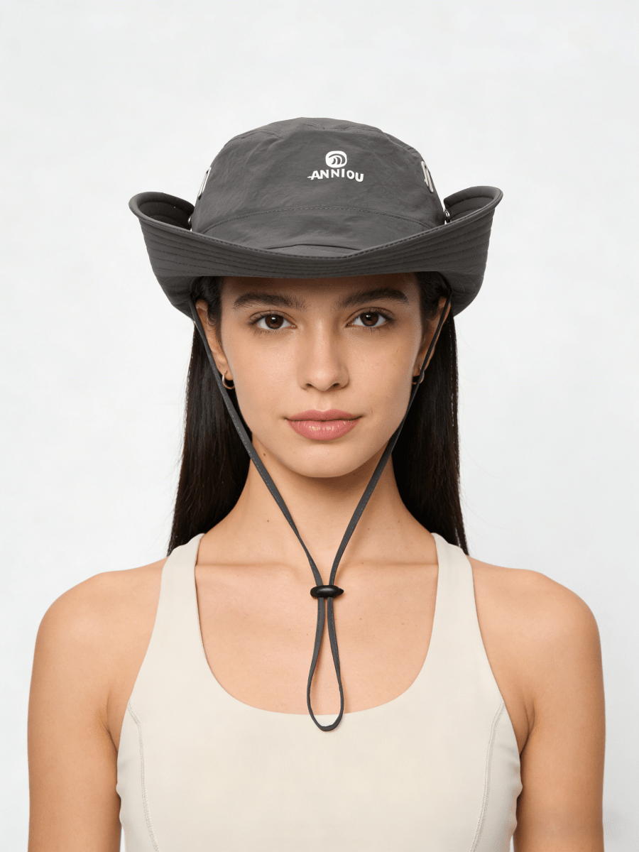 UPF50+ Wide Brim Foldable Bucket Hat