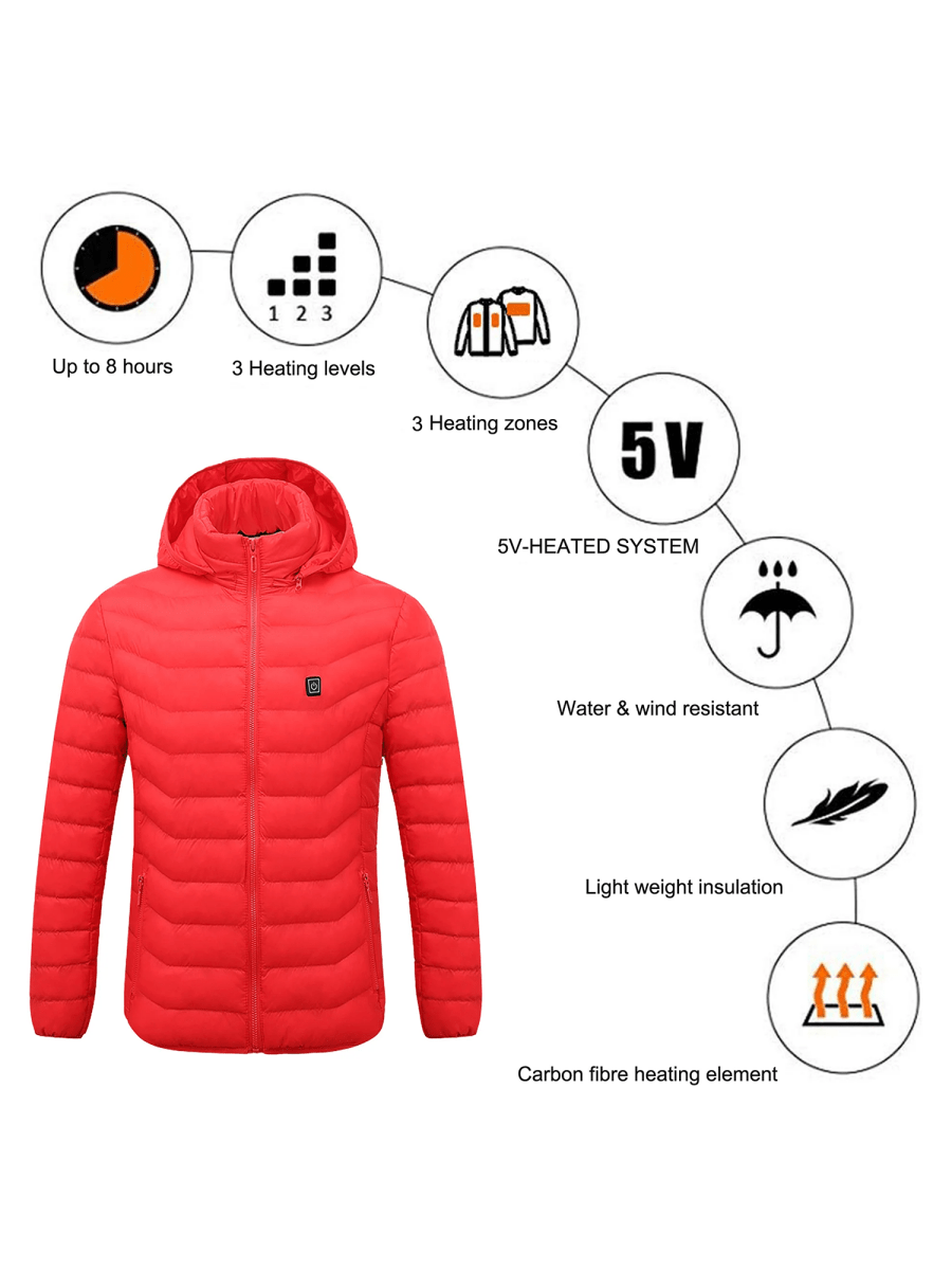 Single Button Heated Jacket