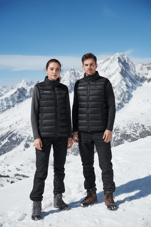 Gilet Riscaldato a Doppio Interruttore