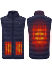 3 Heat Zone Navy Heated Vest