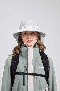 UPF 50+ Sun Hat with Face Protection