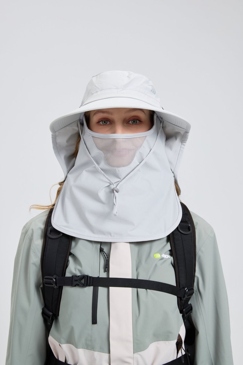 UPF 50+ Sun Hat with Face Protection