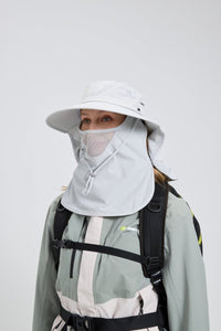 UPF 50+ Sun Hat with Face Protection