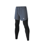 2 - in - 1 Fitness Running Leggings - Sidiou Group