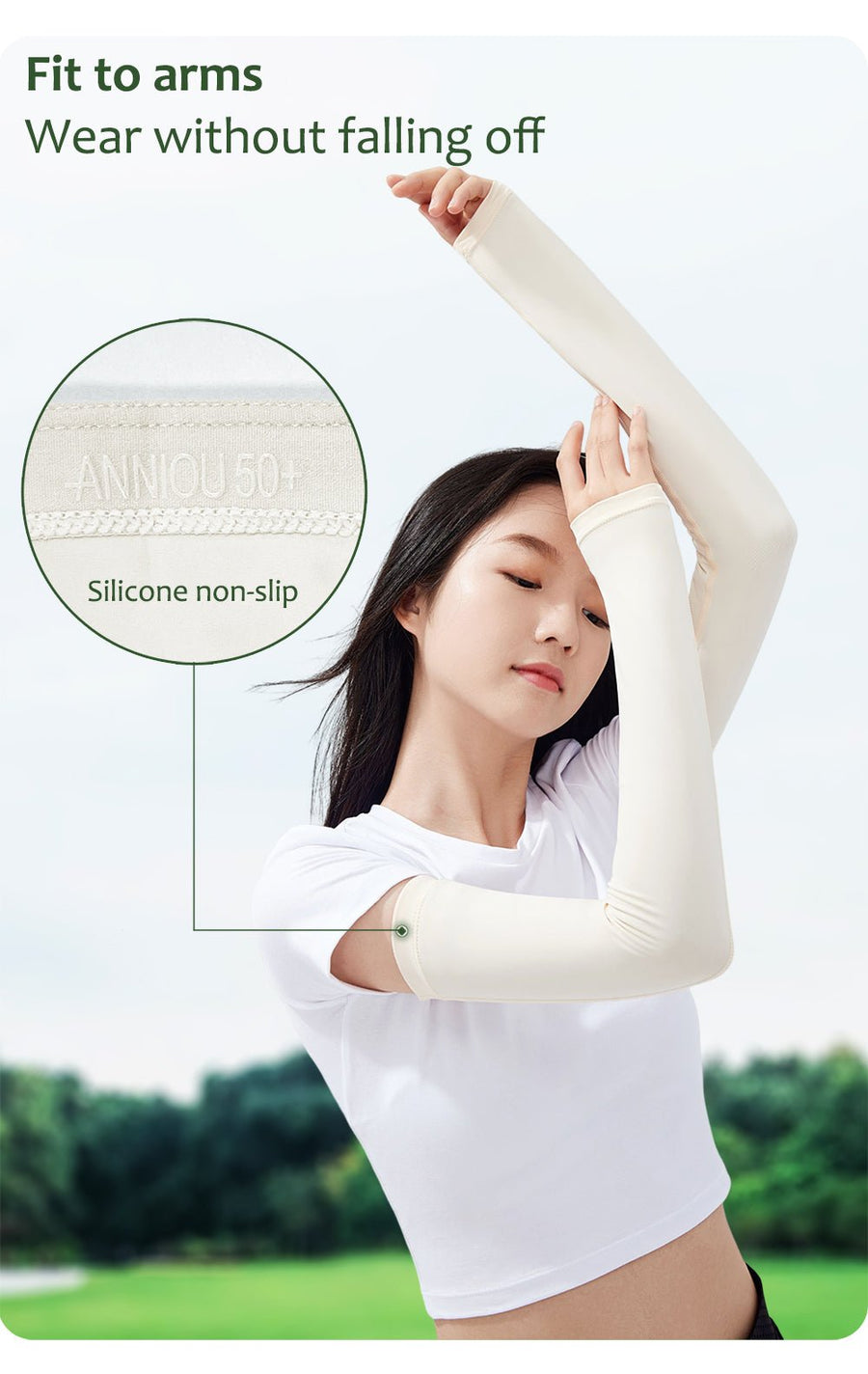 2 in 1 UV Protection Cooling Arm Sleeves - Sidiou Group
