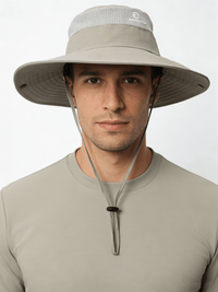UPF 50+ Bucket Hat with Face & Neck Cover