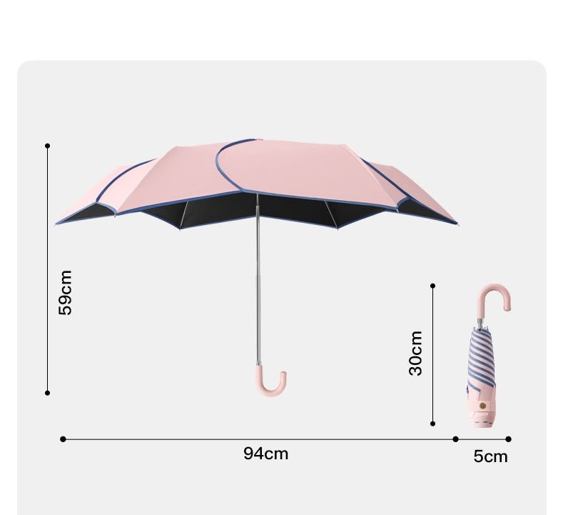 Floral Sun Umbrella UPF50+