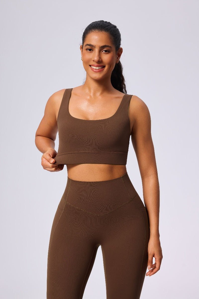 Reggiseno sportivo per yoga ad alto sostegno