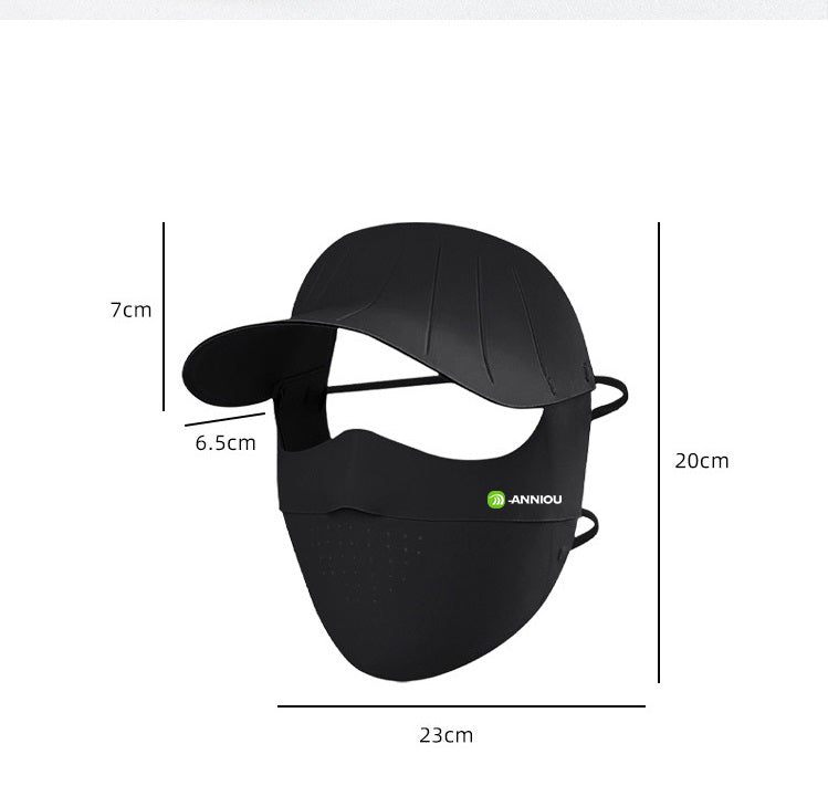UV Wide Brim Face Mask UPF50+