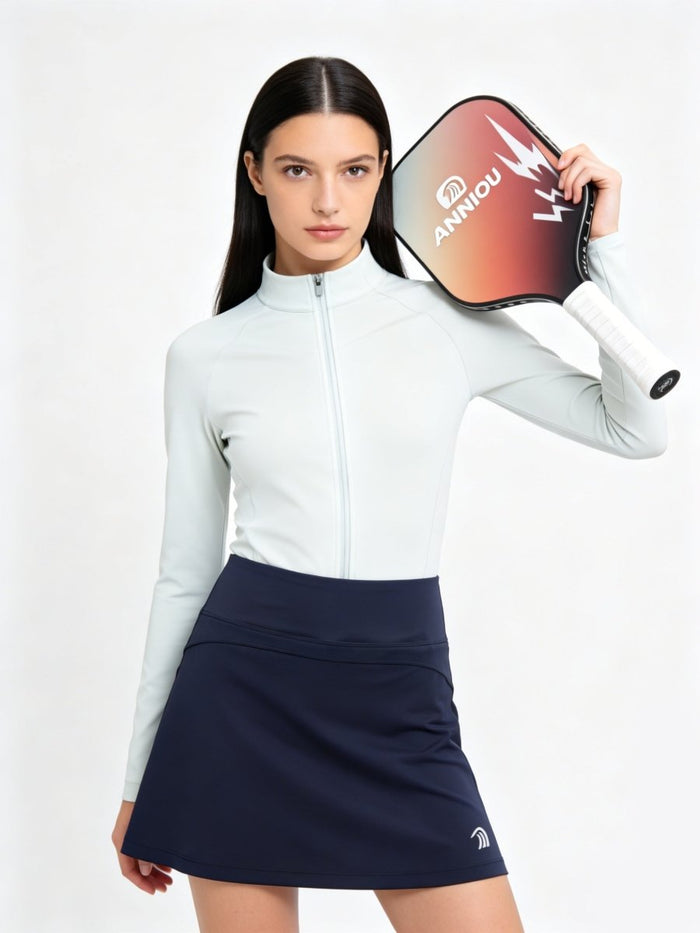 UPF 50+ High-Waist Pickleball Skort