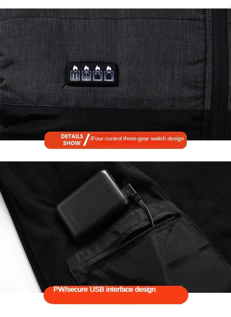 21 Area Heated Vest Jacket - Sidiou Group