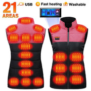 21 Area Heated Vest Jacket - Sidiou Group