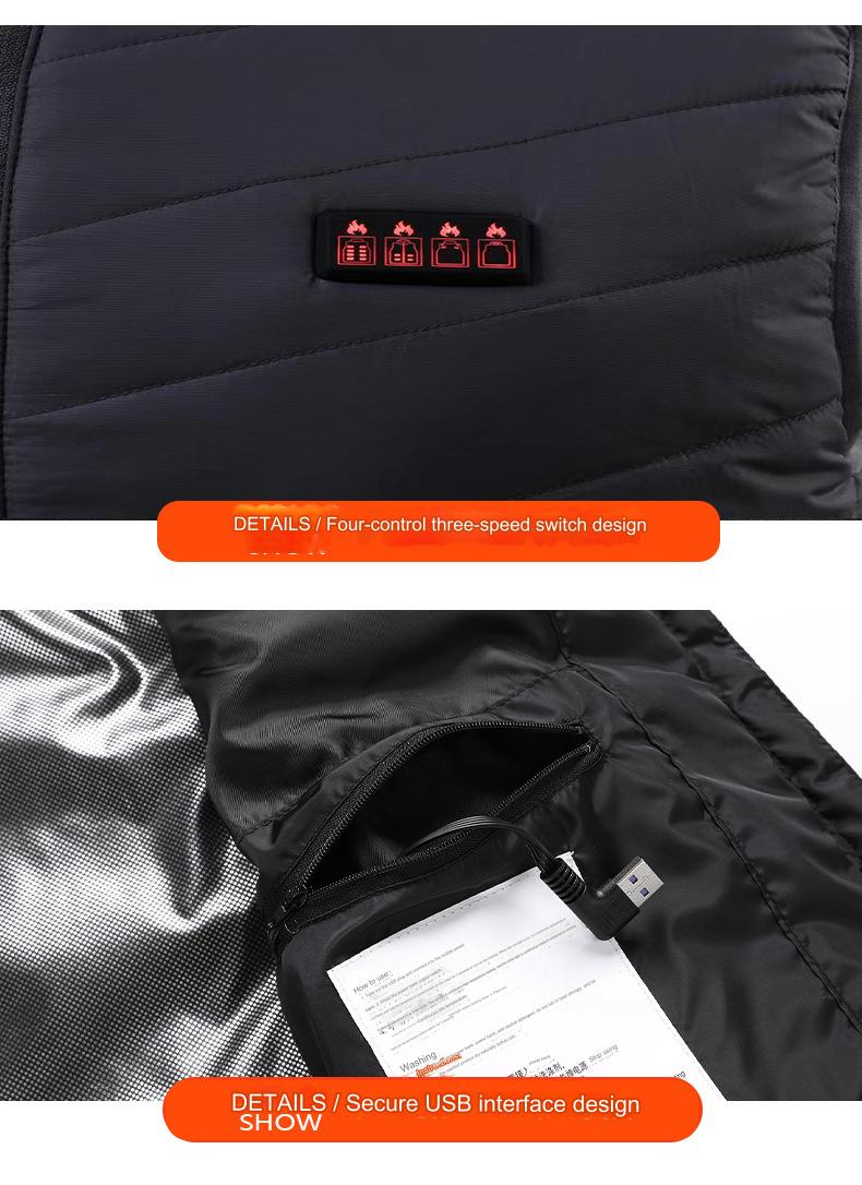21 Area Men's Heated Gilet - Sidiou Group