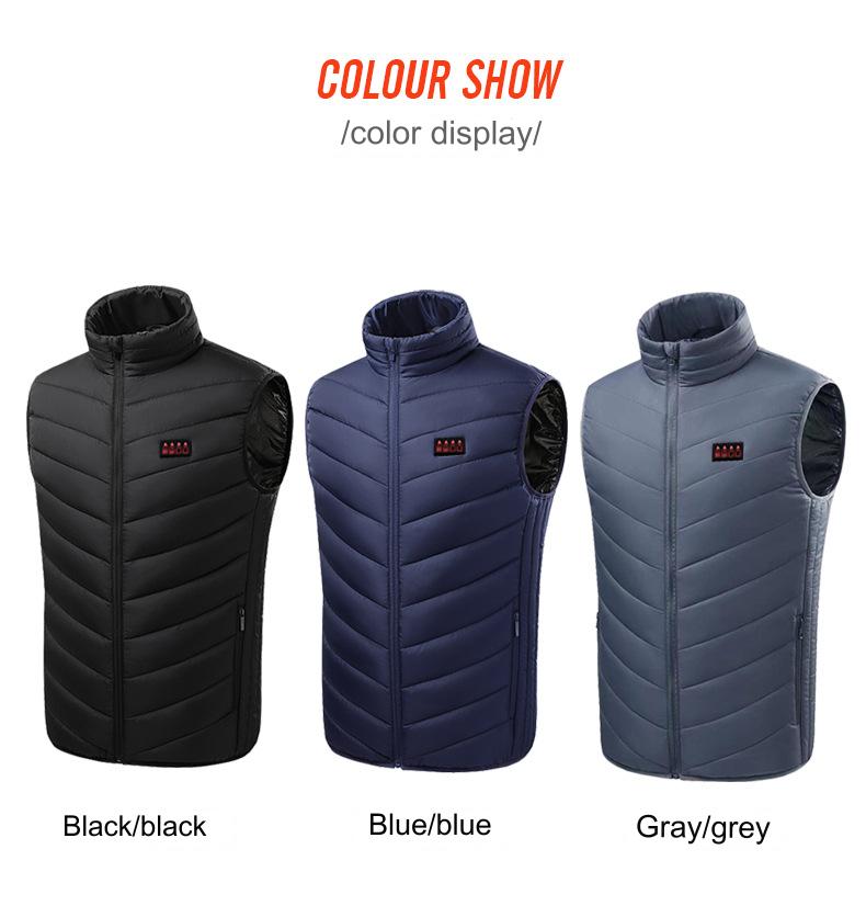 21 Area Men's Heated Gilet - Sidiou Group