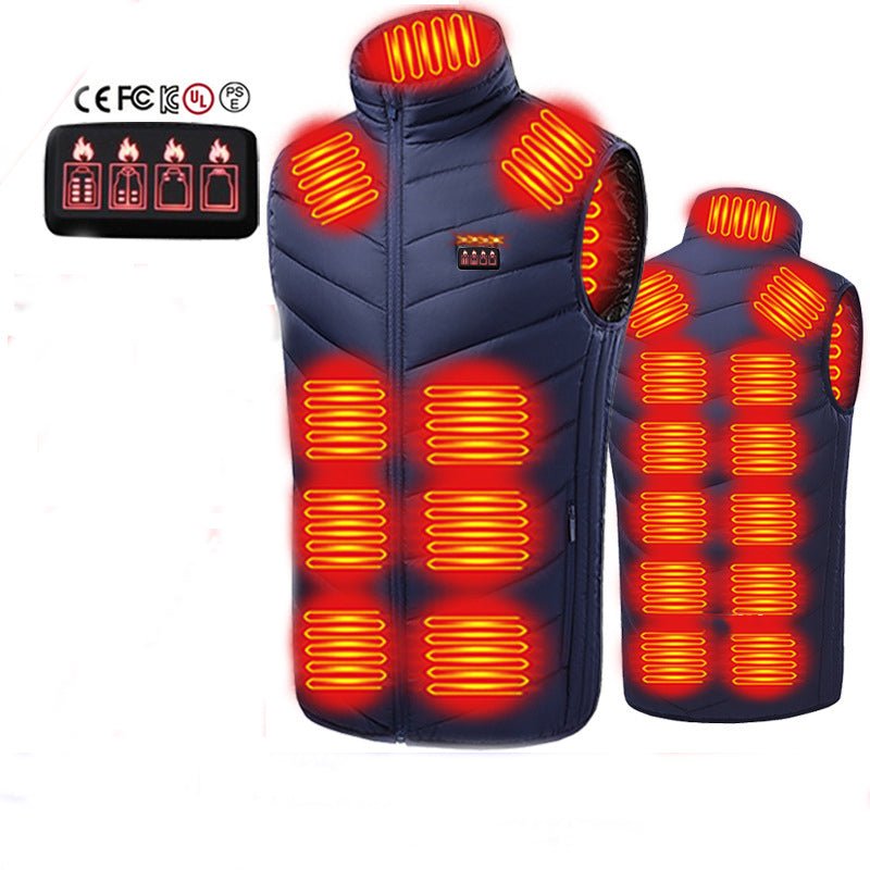 21 Area Men's Heated Gilet - Sidiou Group