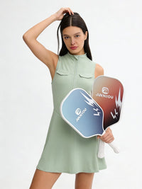 UPF 50+ Sleeveless Utility Pickleball Dress