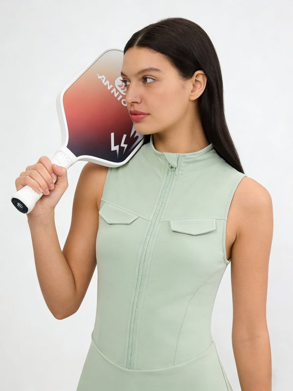 UPF 50+ Sleeveless Utility Pickleball Dress