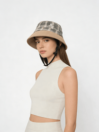 UPF 50+ Plaid Bucket Hat
