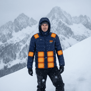 25 Zone Quilted Heated Jacket