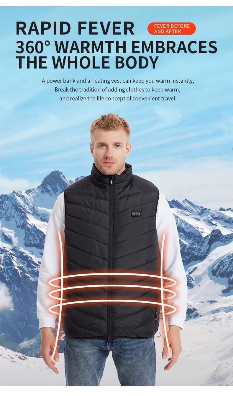 26 Area Four Control Heated Gilet - Sidiou Group