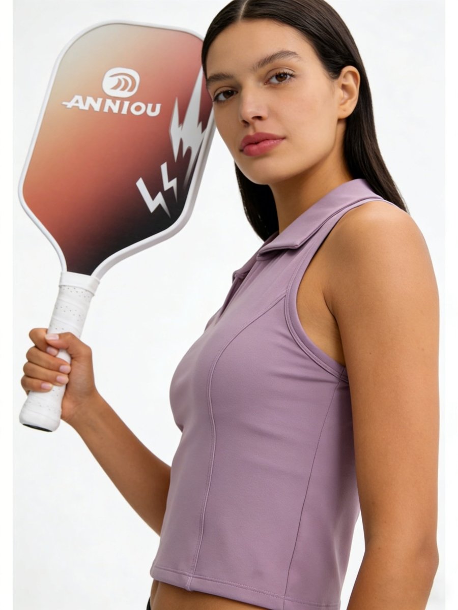 Sleeveless Pickleball Polo Top